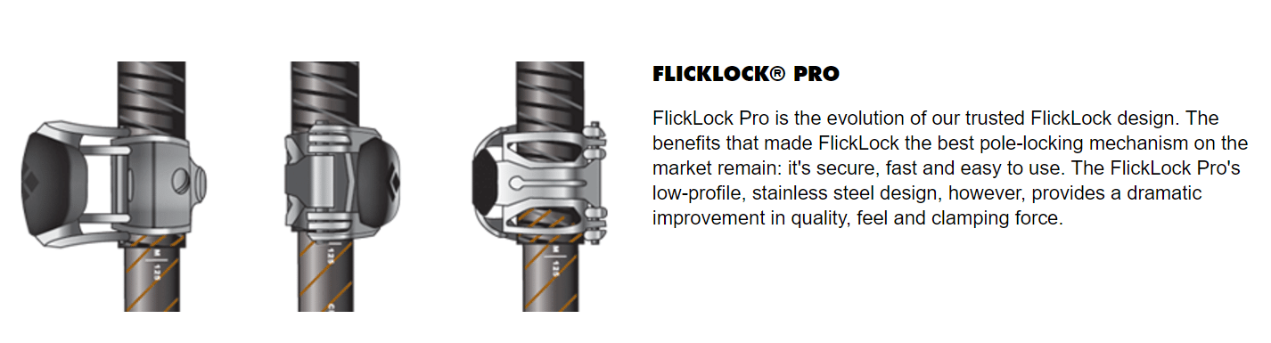 Black Diamond FlickLock Pro